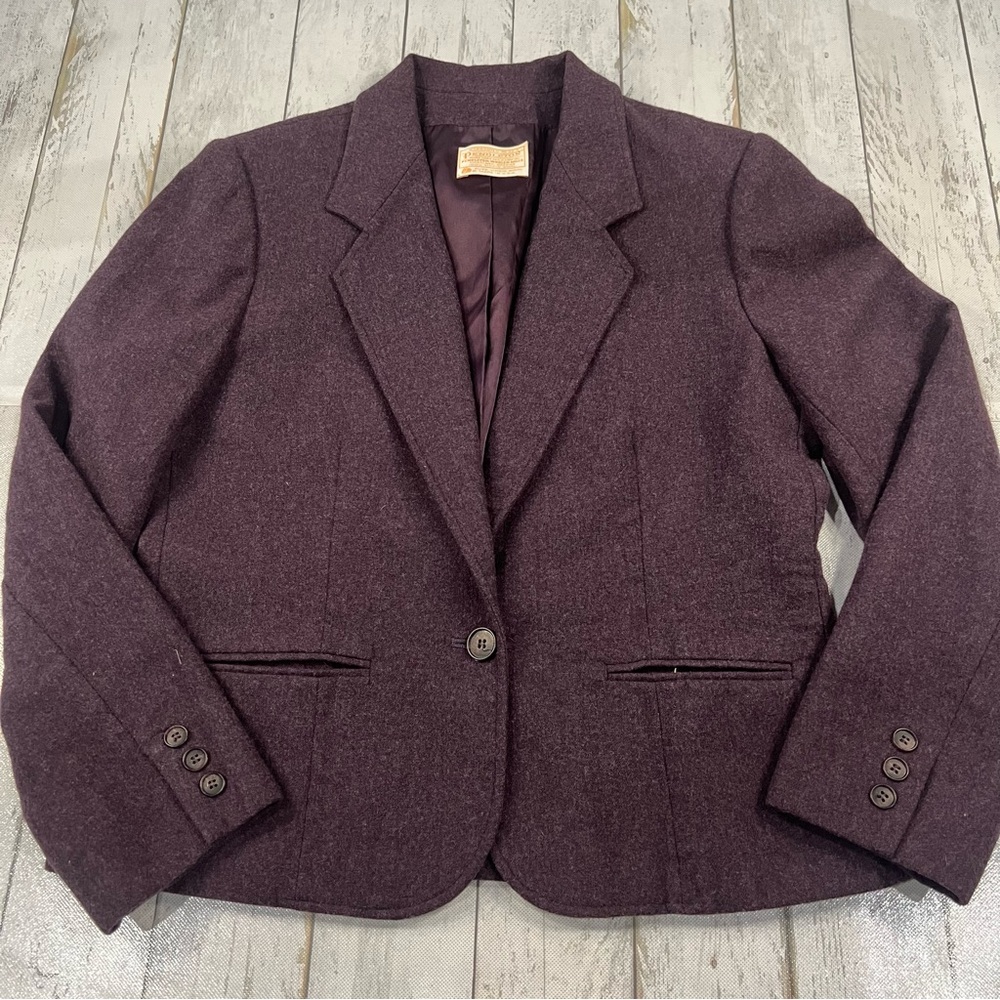 Pendleton Women's Blazer Made in USA Sz 12
